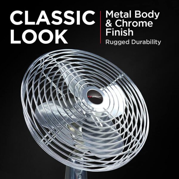 Schumacher 125 Chrome Fan 12V - obrazek 3