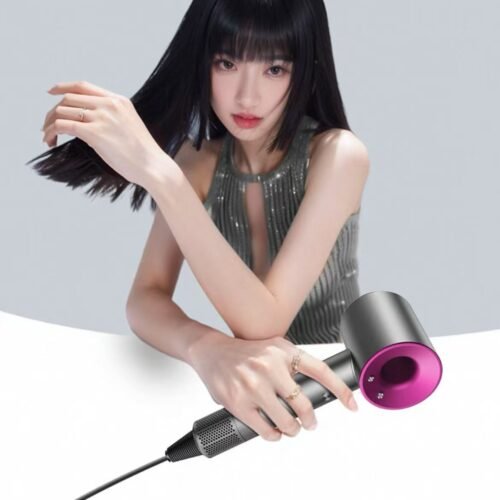 Dyson hair dryer , home smart strong wind , constant temperature hair care silent , 5 wind nozzles , paper box