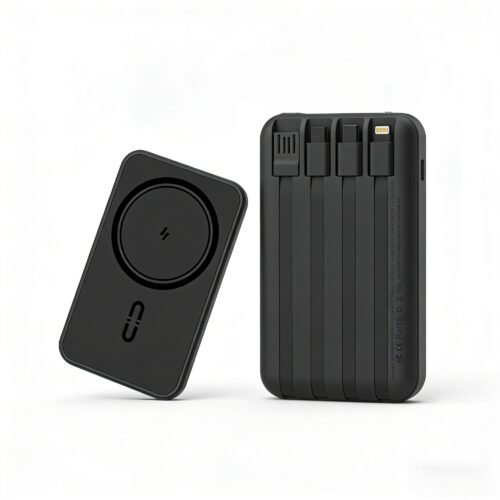 20,000mAh Power Bank – Supports Fast Charging and Two-Way Charging – Portable – Black