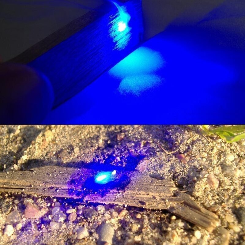 445nm Blue Laser Pointer, Aluminum Alloy Casing, Focusable, Includes 16340 Battery - Image 4