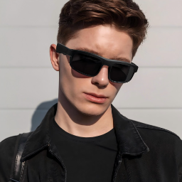 These smart glasses can be used for both making calls and playing music, featuring Bluetooth connectivity, polarized UV-protection lenses, and ultra-long battery life. - Image 7