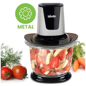 Electric Chopper, Universal Type, 3-Liter Bowl Capacity, Stainless Steel, 1000 Watts - Image 2
