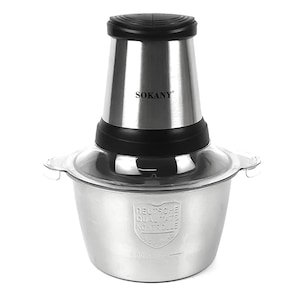 Electric Chopper, Universal Type, 3-Liter Bowl Capacity, Stainless Steel, 1000 Watts - Image 3