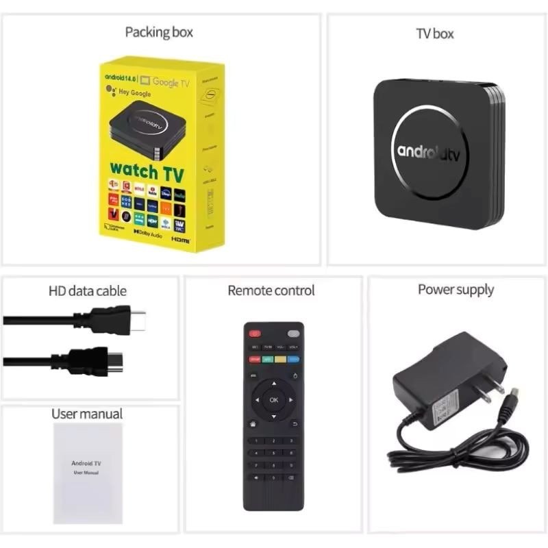 TV Stick, Ultra HD Smart Network Player, AI Voice Remote Control, Dolby Digital Decoding, Dual-Band Wi-Fi - Image 6